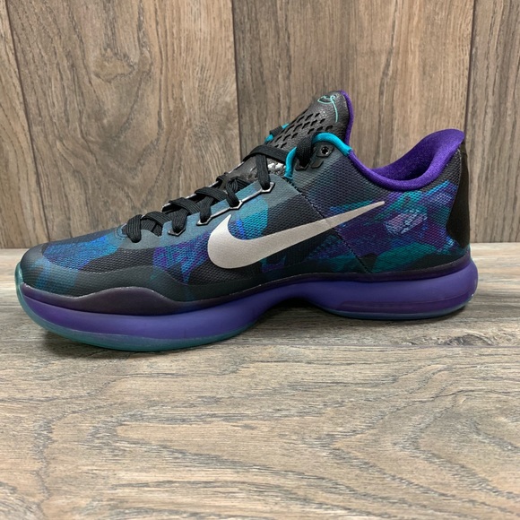 🔥 Nike Kobe X Overcome Emerald Purple Basketball - Picture 3 of 7